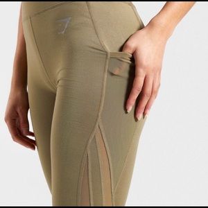 Gymshark Sleek Sculpture leggings - khaki
